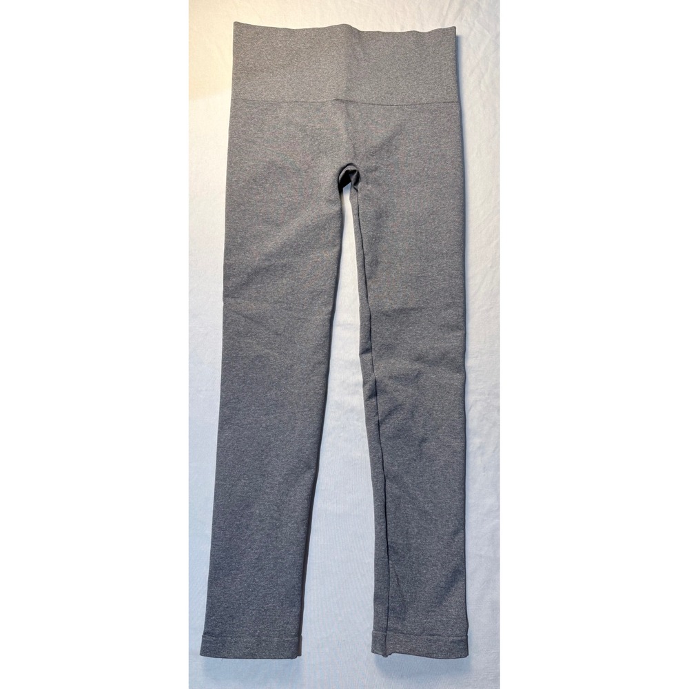 Somaβ Intimates Gray Seamless High Waisted Leggings Women Large Heathered Lounge